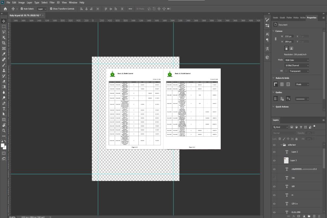 Modèle Word et PDF de relevé de compte de Pakistan Bank Al Habib, 4 pages, 3-4 pages template Modèle Word et PDF de relevé de compte de Pakistan Bank Al Habib, 4 pages, 3-4 pages template